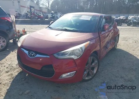 2016 Hyundai Veloster from USA, damaged, VIN KMHTC6AD1GU29214